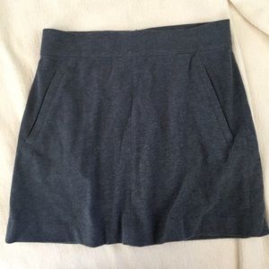 J. Crew soft pocket mini skirt small